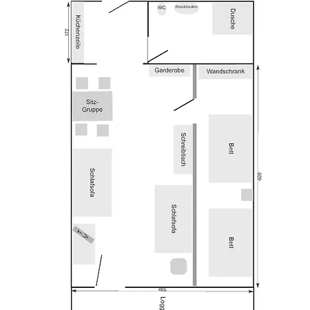 Ferienappartement E223 Fur 2-4 Personen An Der Ostsee * 쇤베르크인홀스타인